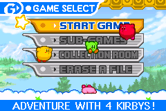 Kirby & The Amazing Mirror - Colored outlines