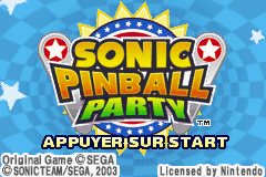 2 in 1 - Sonic Advance & Sonic Pinball Party