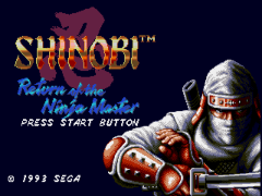 Shinobi III - Return of the Ninja Master