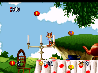 Bubsy in Fractured Furry Tales