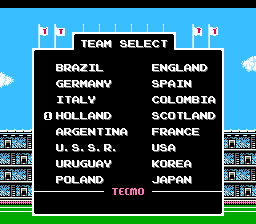 Tecmo World Cup Soccer