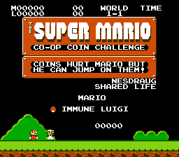 Super Mario Co-Op Coin Challenge 1.1