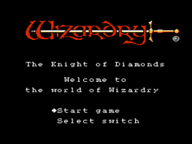 Wizardry III - Diamond no Kishi