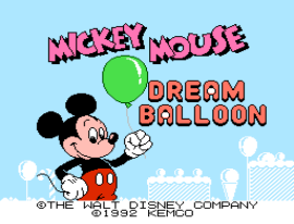 Mickey Mouse - Dream Balloon