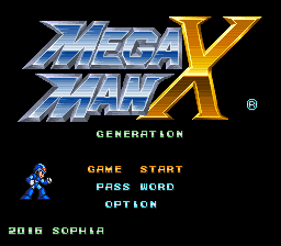Megaman X - Generation