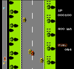 Road Fighter (Europe)
